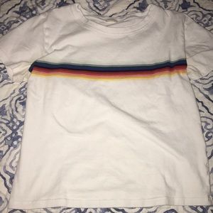 john Galt/brandy mellvile rainbow tee